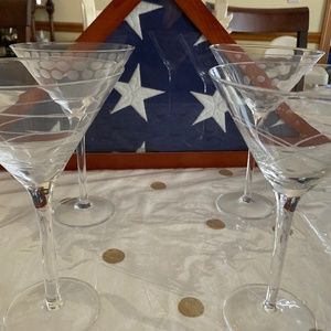 Mikasa Martini glasses